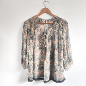 Joie Multicolor Floral Blouse